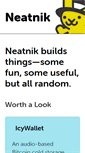 Mobile Screenshot of neatnik.net