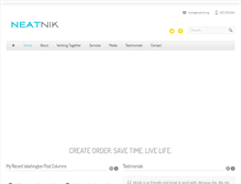Tablet Screenshot of neatnik.org